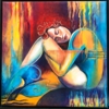 Sweet Dreams, Oil Mixtechnik Leinwand 70x70