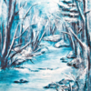 Winterbach(1) Acryl Leinwand 40x60